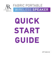 Acoustic Research SP-7 Quick Start Manual