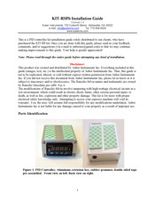 Auber Instruments KIT-RSPb Installation Manual