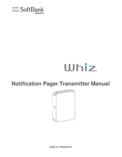 SoftBank Whiz P000493100T Manual