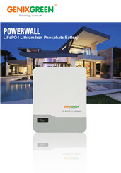 GenixGreen POWERWALL ES-BOX2 Manual