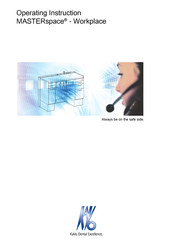 KaVo MASTERspace Workplace Operating	 Instruction