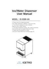 icetro ID-0300-AN User Manual