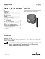 Emerson Fisher L2e Instruction Manual