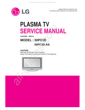 LG 50PC3D-AA Service Manual