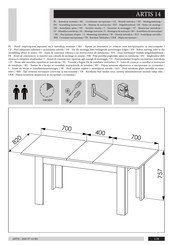 Baumax ARTIS 14 3337305 Assembling Instruction