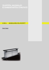 Multikomplex S-DD2-L FLUSH TOP Installation, Use And Maintenance Instruction