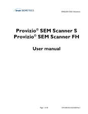 BRUIN BIOMETRICS Provizio SEM Scanner S User Manual