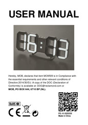 MOB 9509 User Manual