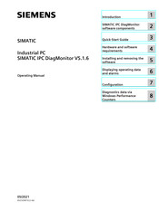 Siemens SIMATIC IPC DiagMonitor V5.1.6 Operating Manual