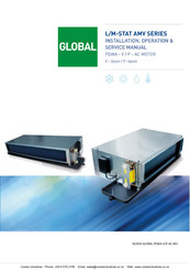 Global PDWA3R-200 Installation, Operation & Service Manual