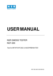 NSR Marine NGT-200 User Manual