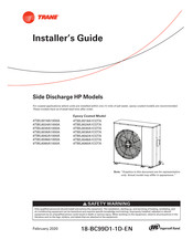 Trane 4TWL6024A1COTA Installer's Manual