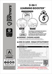 Little Partners 3-IN-1 LEARNING BOOSTER Manual