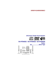 Panasonic SA-HT840GS Manual