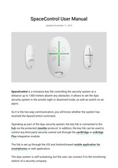 AJAX Systems SpaceControl User Manual