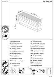 Otto MONA 53 Assembly Instruction Manual