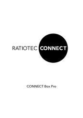 ratiotec CONNECT Box Pro Instruction Manual