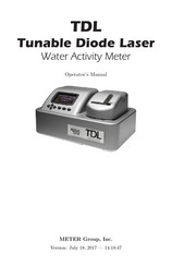 Meter AquaLab TDL Operator's Manual