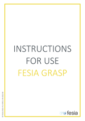 Fesia Grasp Instructions For Use Manual