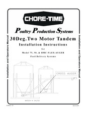 Chore-Time HMC FLEX-AUGER Installation Instructions Manual