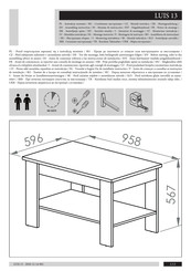 Baumax LUIS 13 3399681 Assembling Instruction