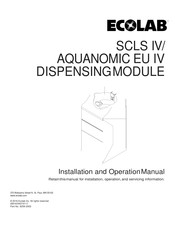 Ecolab SCLS IV Installation And Operation Manual