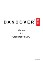 Dancover DUO Manual