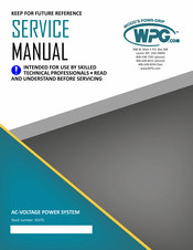 WPG 35275 Service Manual