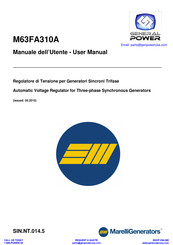MarelliGenerators General Power M63FA310A User Manual
