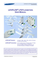 Levitronix LEVIFLOW LFS-08H User Manual