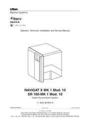 C.Plath NAVIGAT X MK 1 Mod. 10 Operator's Manual