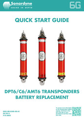 Sonardyne AMT6 Quick Start Manual