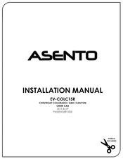 ADAPT SOLUTIONS ASENTO EV-COLC15R Installation Manual