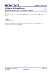Renesas R8C/36M Application Note