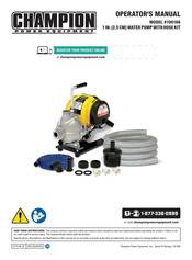 Champion Power Equipment 100166 Operator's Manual