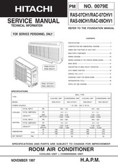 Hitachi RAS-07CH1 Service Manual