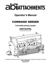 ABI Attachments ASR74CSTRL Operator's Manual