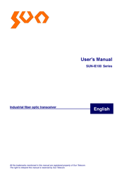 Sun Microsystems SUN-IE100 Series User Manual