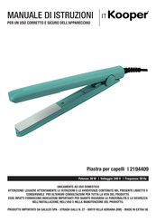 Kooper 2194409 User Instructions