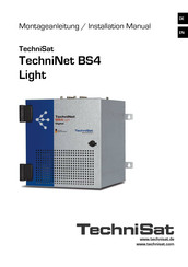 TechniSat TechniNet BS4 Light Installation Manual