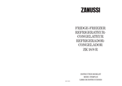 Zanussi ZK 18 R Instruction Booklet
