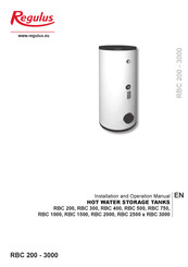 Regulus RBC 300 Installation And Operation Manual
