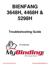 Bienfang Vacuum Press 4468H Troubleshooting Manual