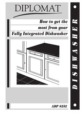 Diplomat Dishwasher ADP8252 Manual