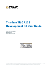 Efinix Titanium Ti60 F225 User Manual