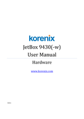 Korenix JetBox 9430 User Manual
