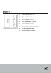 Porcelanosa KRION INTER 1 Installation Manual