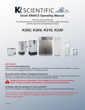 K2 Scientific K204 Operating Manual