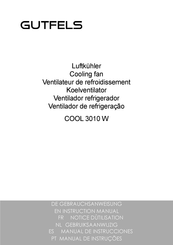 GUTFELS COOL 3010 W Instruction Manual