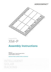 AEROCOMPACT CompactPITCH XM-P Assembly Instructions Manual